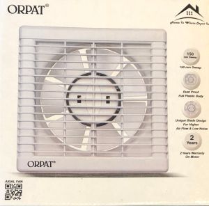 4" axial fan orpat 