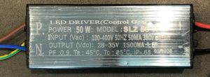 50w led driver- ip65