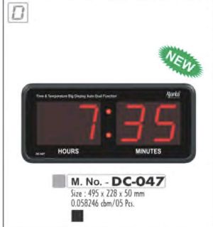 AJANTA DIGITAL CLOCK DC-047