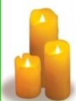 led wax candles sh 0108 